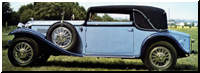 Cabriolet Horch 470 zweitrig und viersitzig von 1931